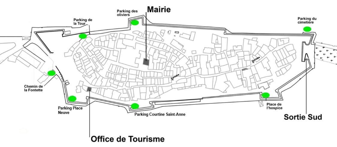 Triplex De Saint-Paul Free Public Parking Saint-Paul-de-Vence Exterior foto